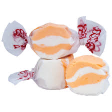 Taffy Town Peaches ‘N Cream 2.5 Pound Bag Individually Wrapped Bulk